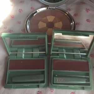 Bronzer and Clinique blush bundle